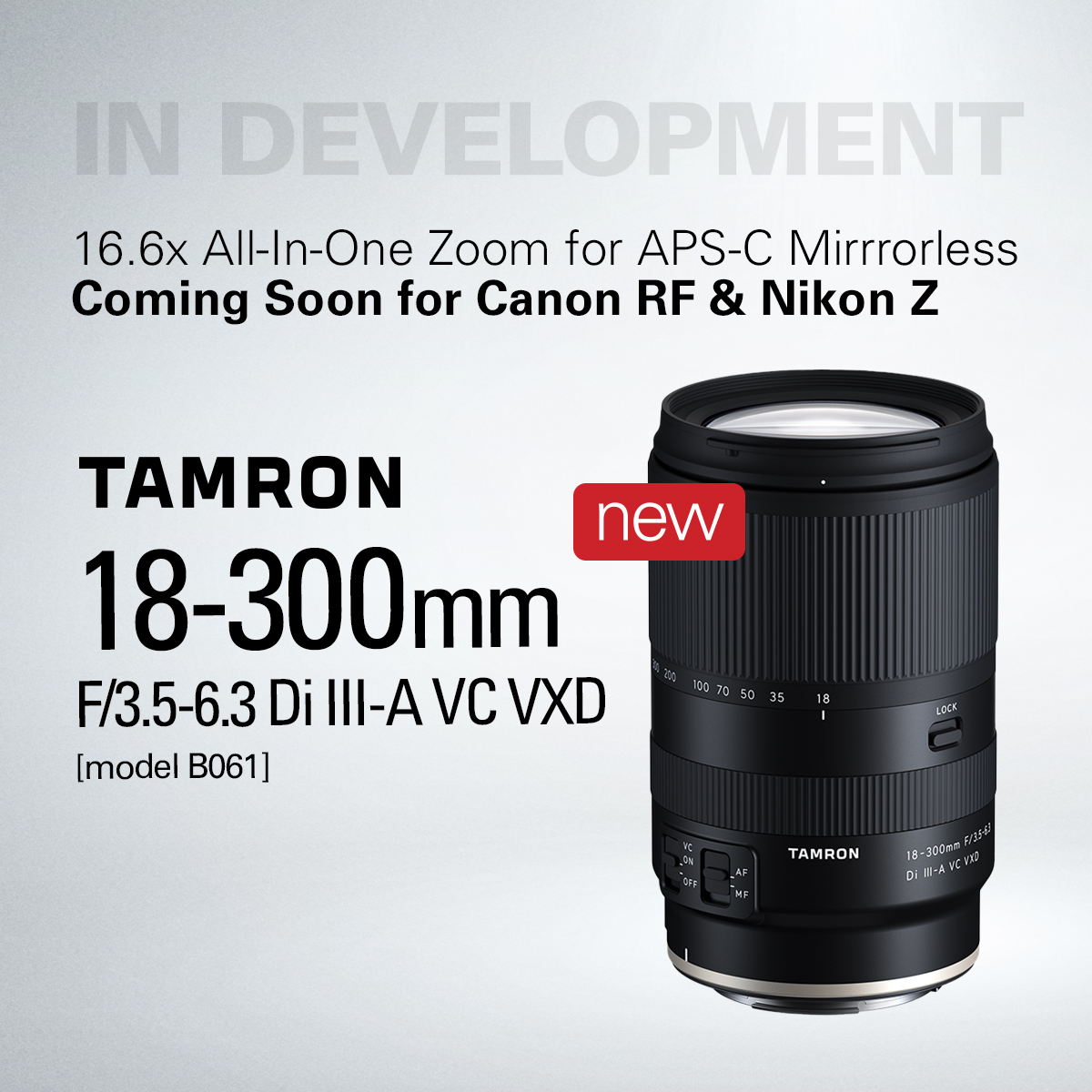 Sigma Dealer Logo  Tamron All in One lens coming soon at K&R photographics