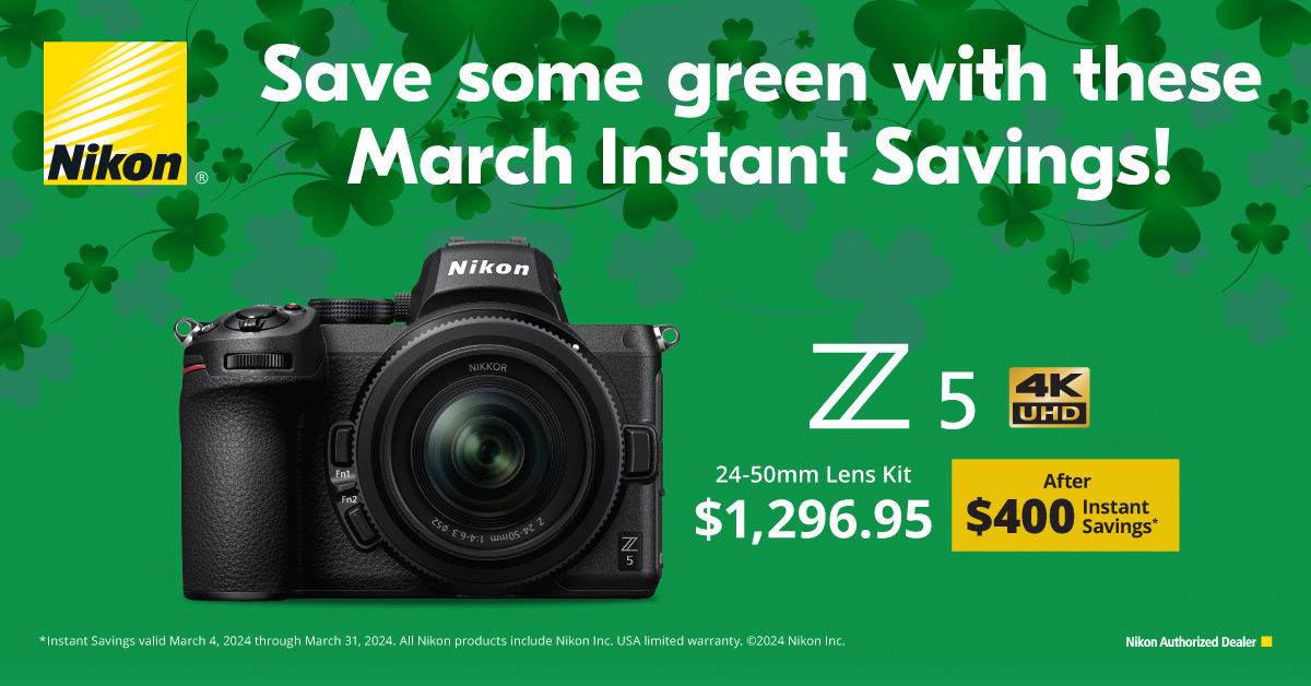 Nikon Z5 March Instant Savings