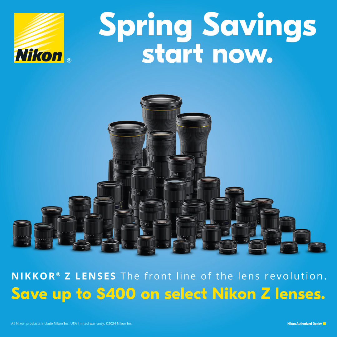 NIKON Z Lens Green Savings thru APRIL