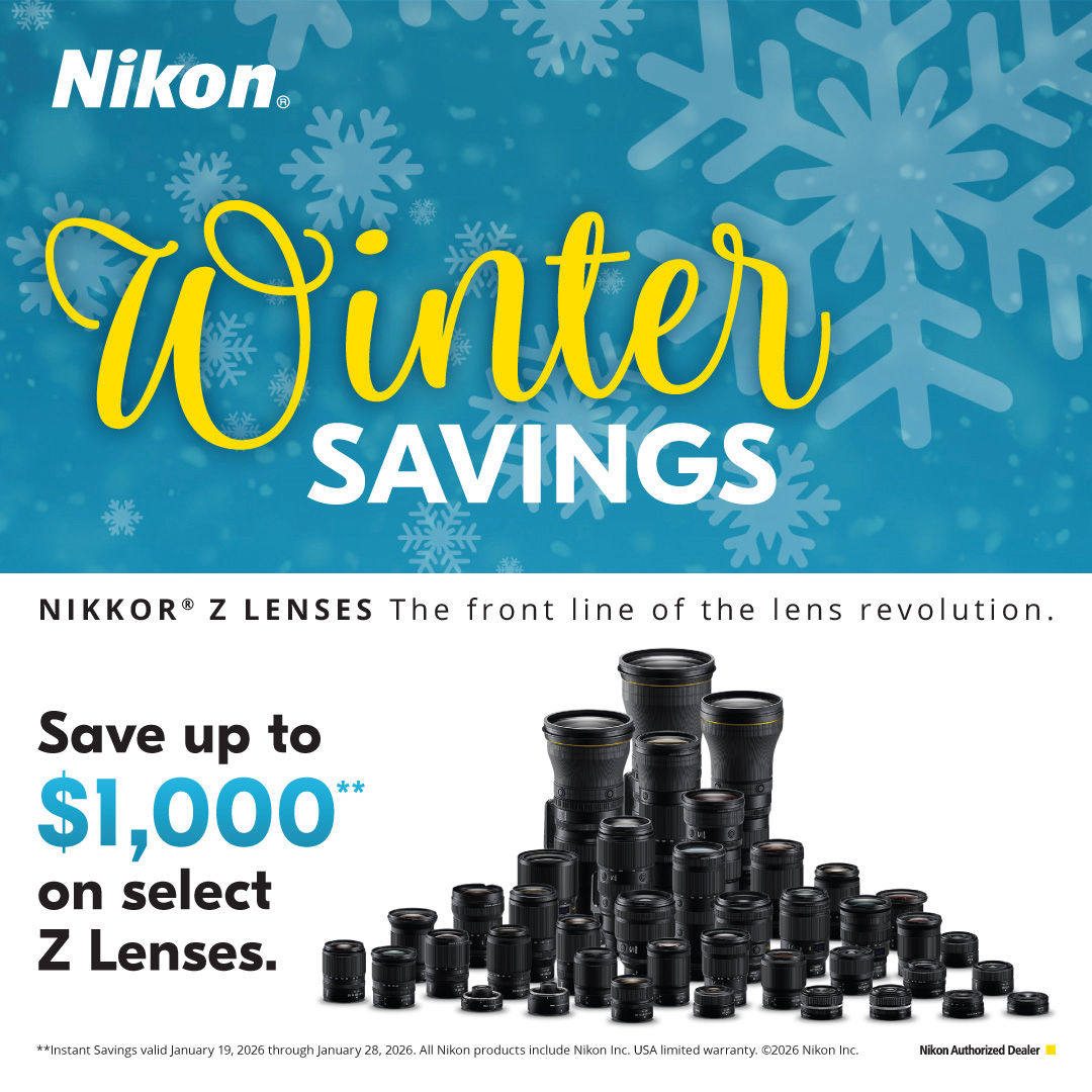 Nikon Z lenses -Save $1000. on Select Z Lenses