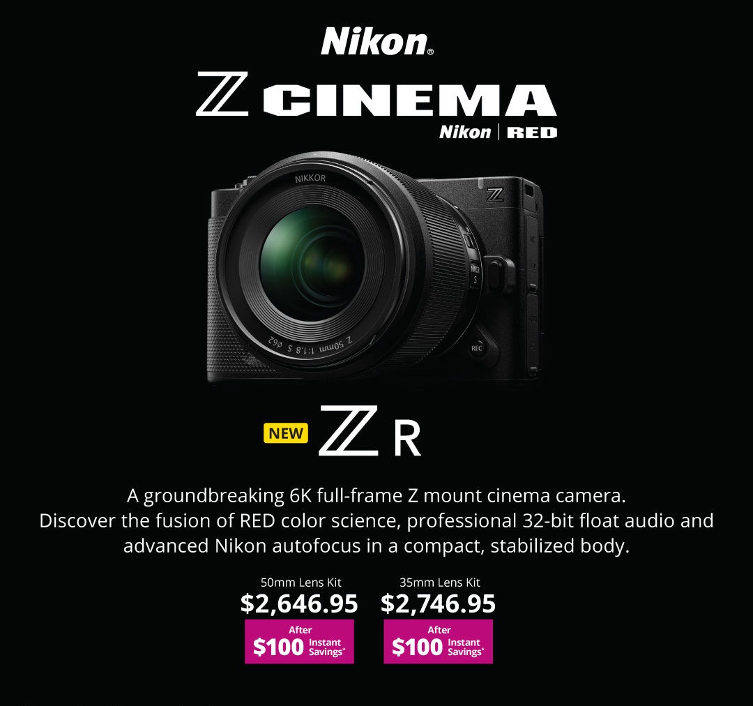 NIKON Summer  Savings at K&R - ZR - Red 