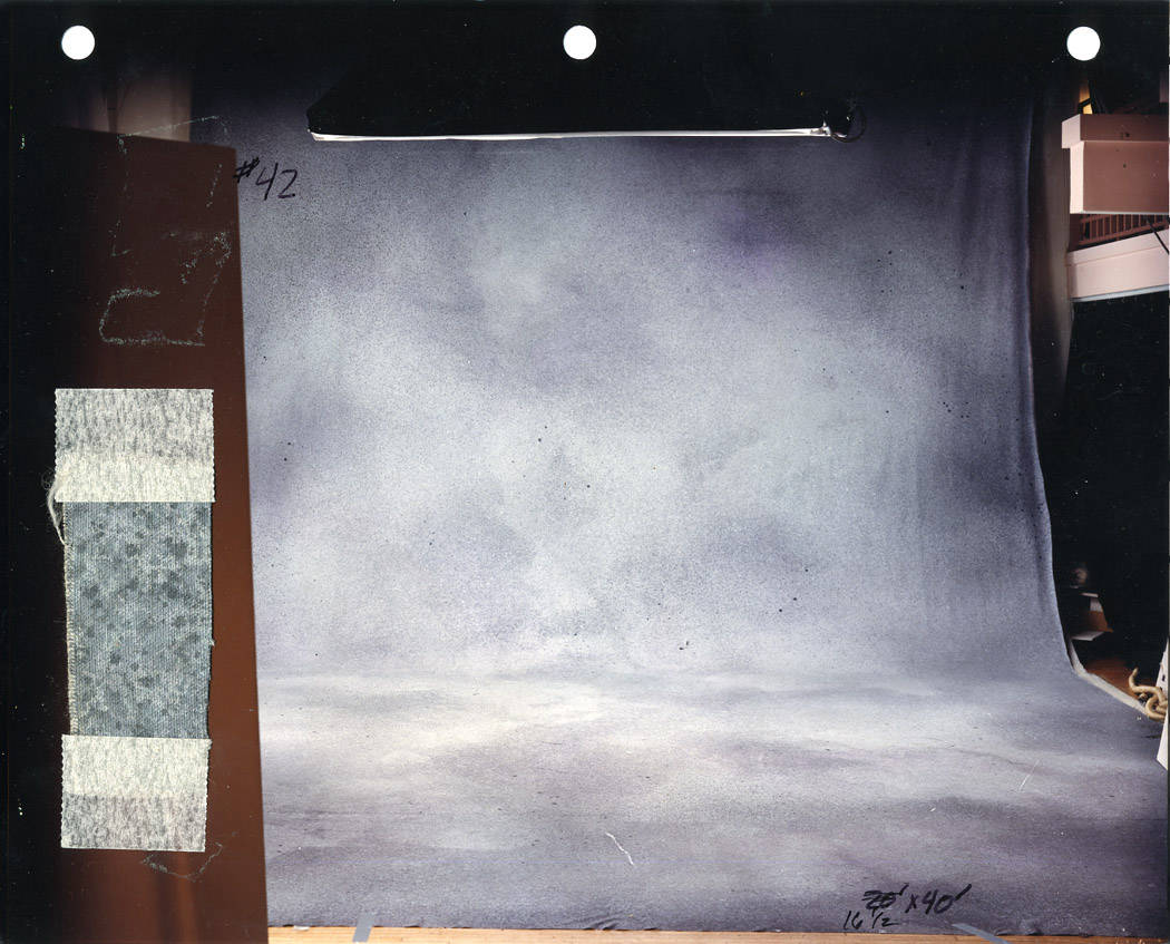 Canvas Painted Background  Grayish #42 8016