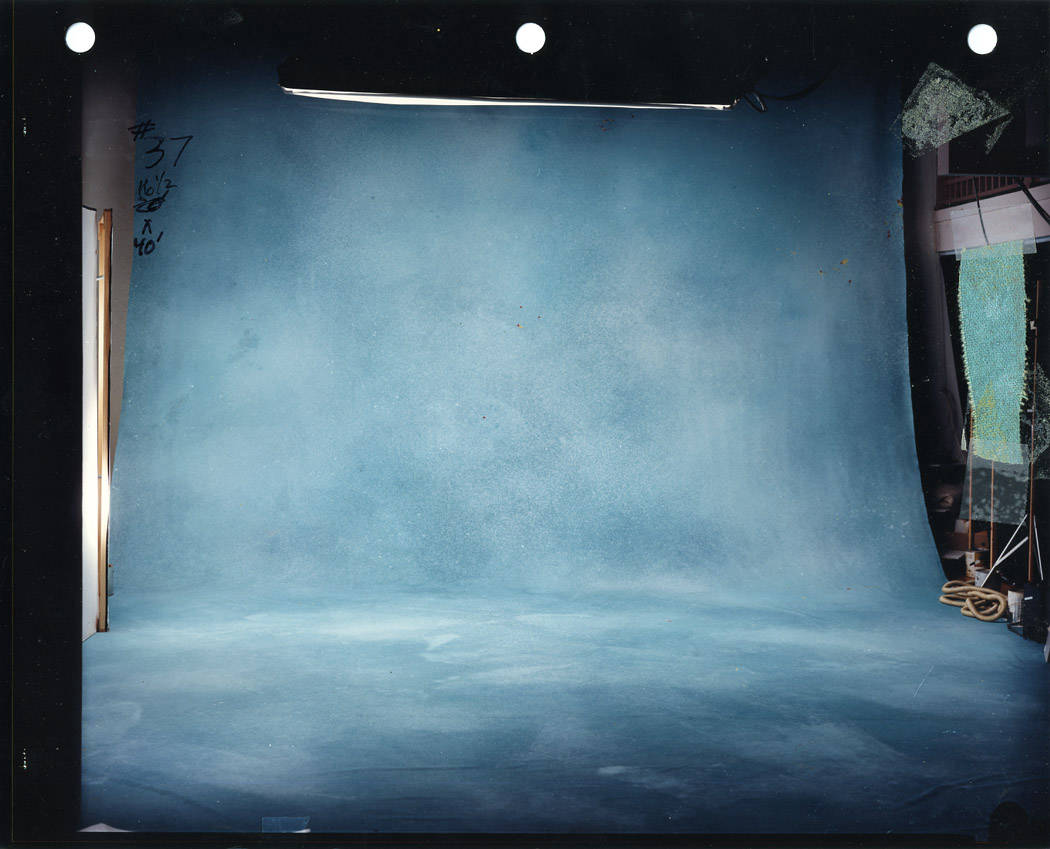 Canvas Painted Background Blue #37 7984