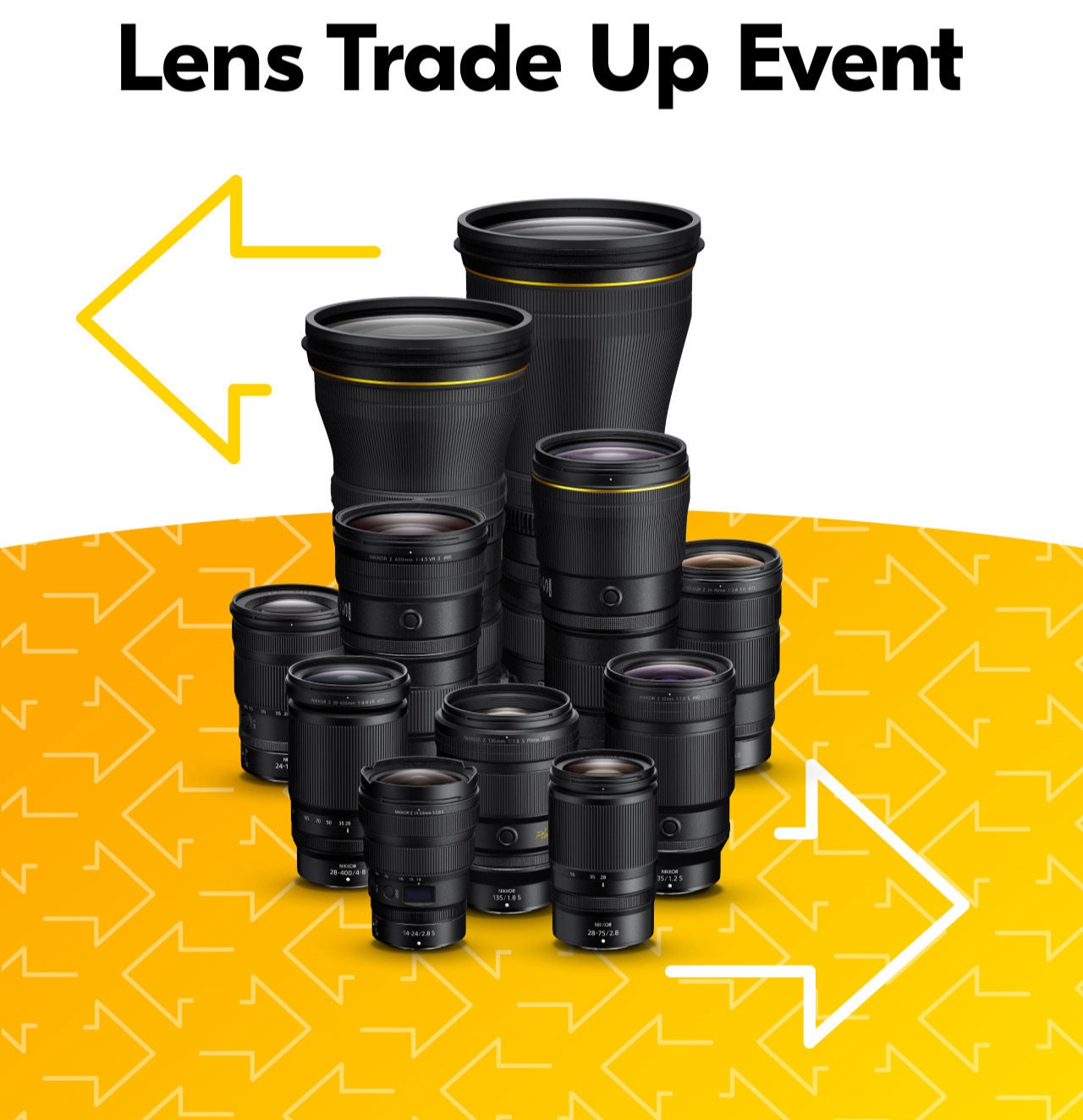 NIKON Lens Trade-Up Event Bonus $