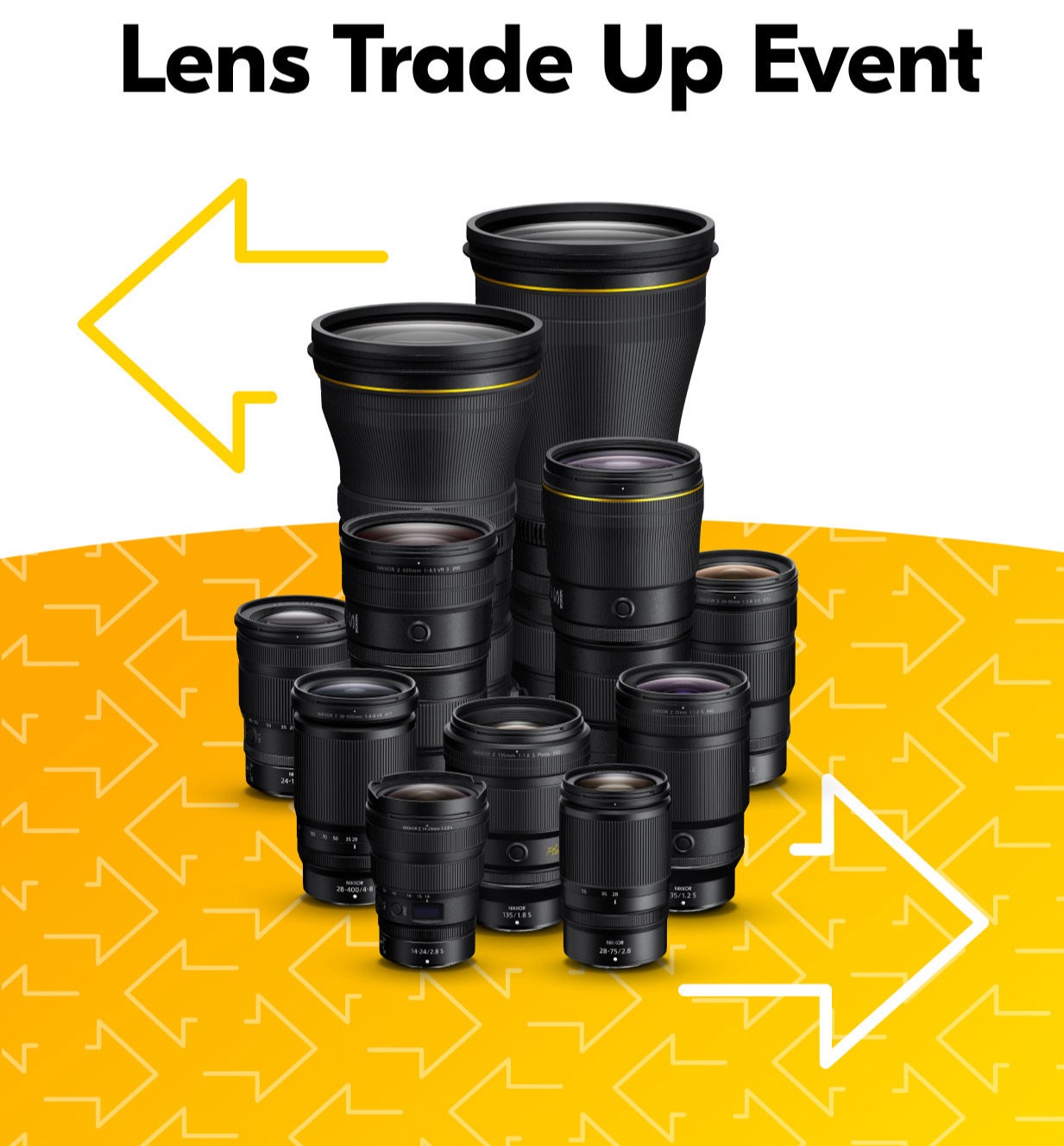 NIKON Lens Trade-Up Event Bonus $