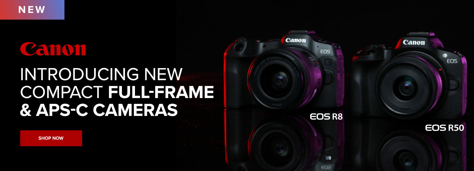 Introducing Canon APC cameras R8 & R50