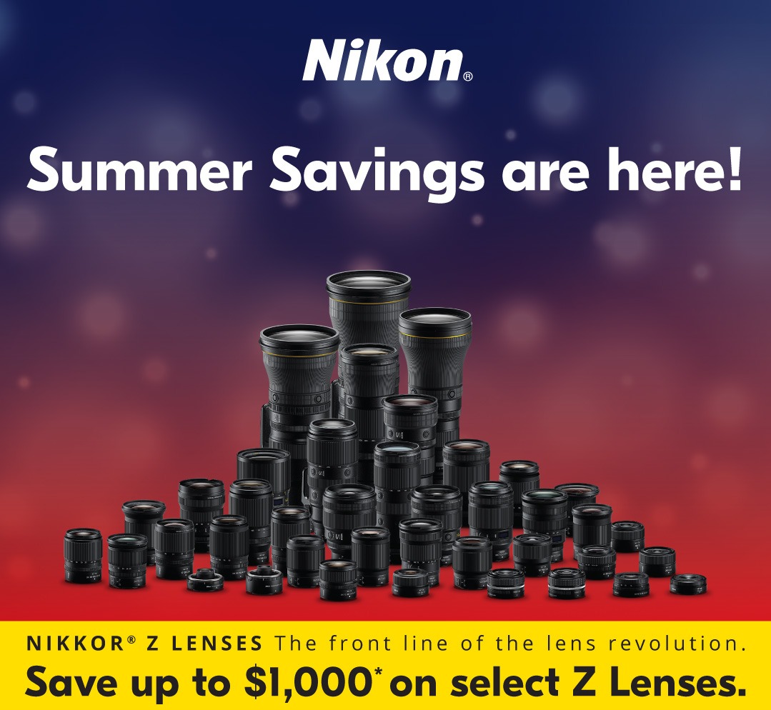 NIKON Z Lens End of Summer of 2025 Savings