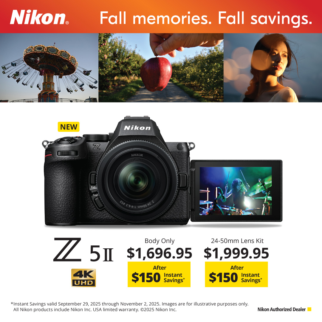 Nikon Z 5II  Savings - Deals @ K&R photographics