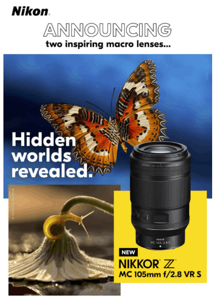 Nikon Z New MACRO Lenses