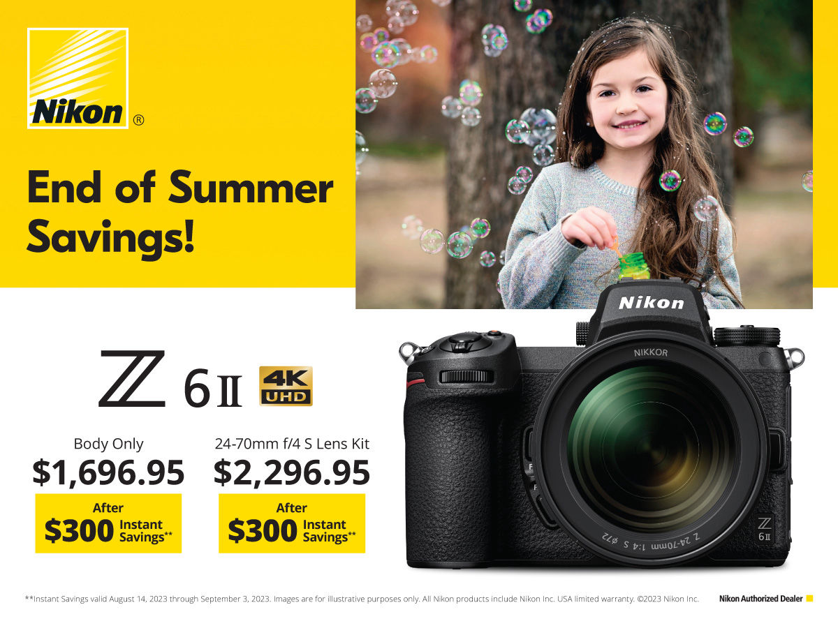 Nikon Z6II Nikon End of summer savings