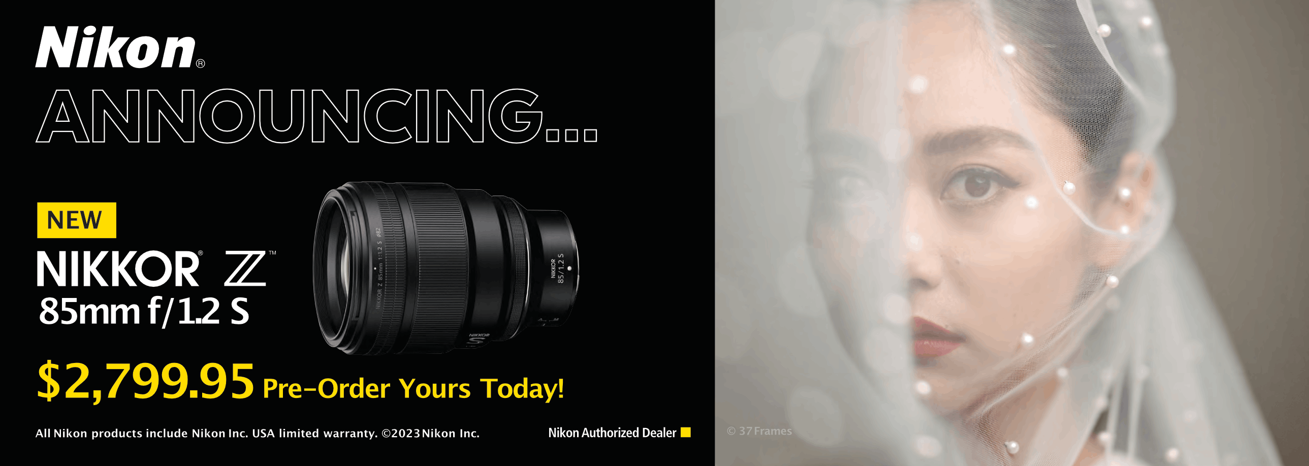 Nikon Amazing New Z 85mm f/1.2 S