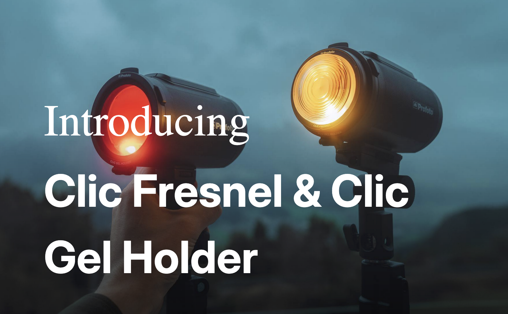 Profoto Clic Fresnel & Clic Gel Holder