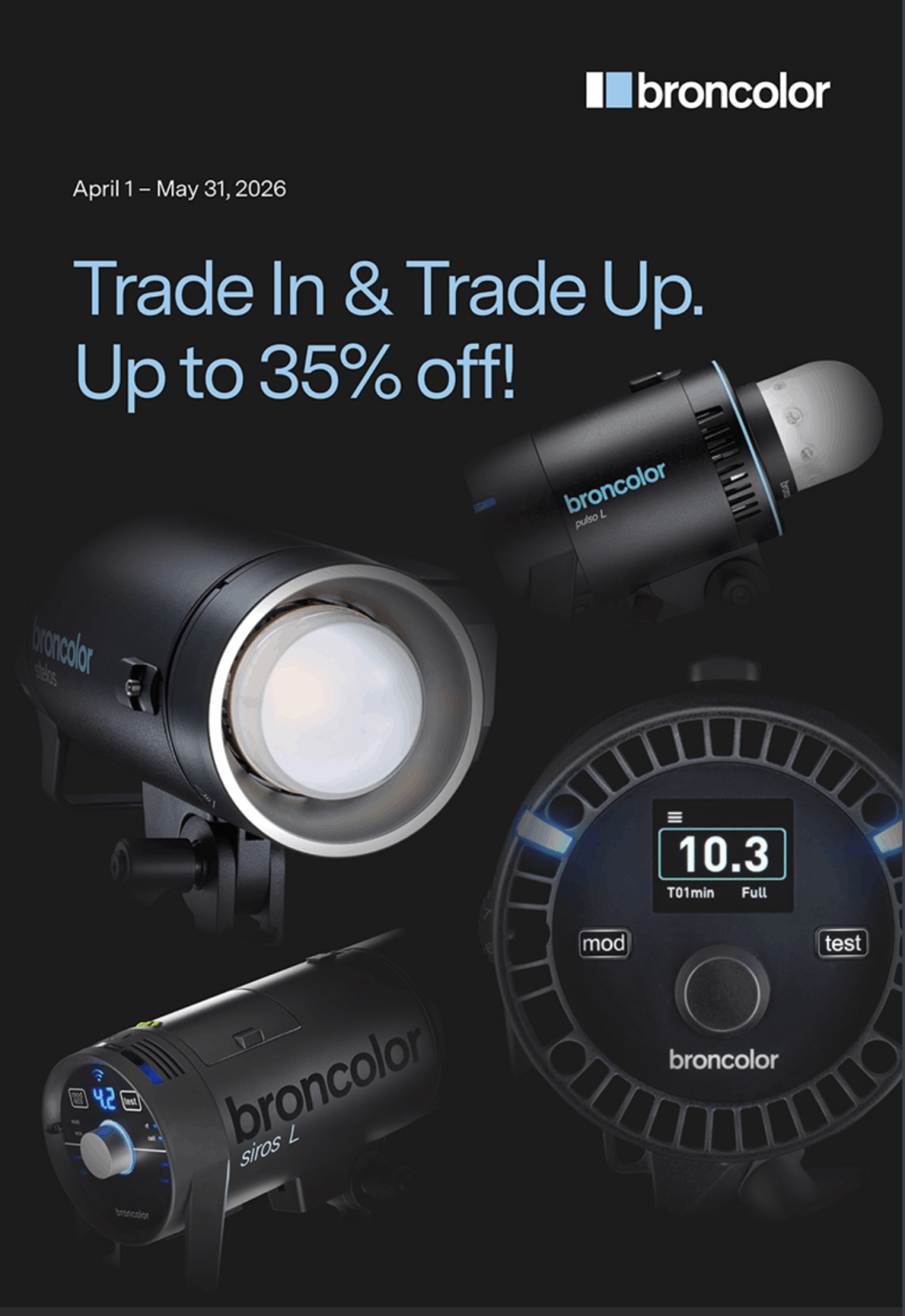Broncolor / K&R Photographics 35% Trade in Deal