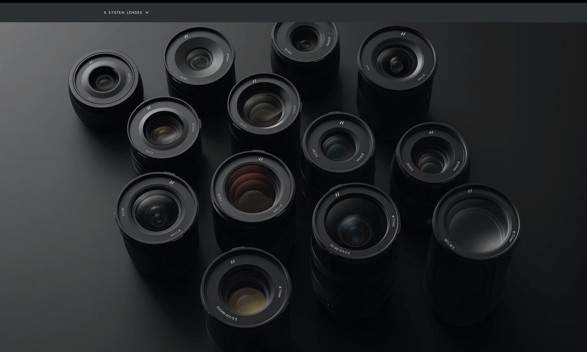 Hasselblad's 13 X series Lenses, XCD HASSELBLAD LENSES